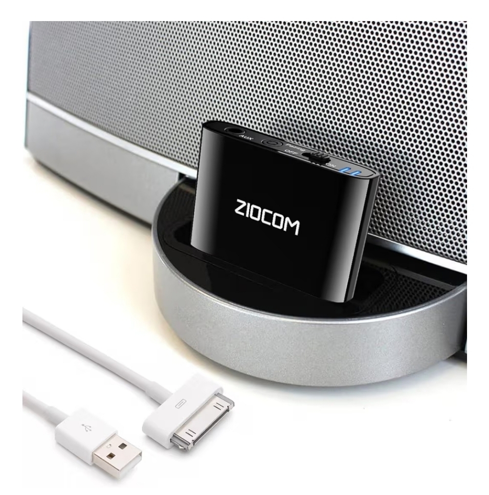 ZIOCOM 30 Pin Bluetooth Adapter for Bose Sounddock or Other Compatible Player - Picture 2 of 8